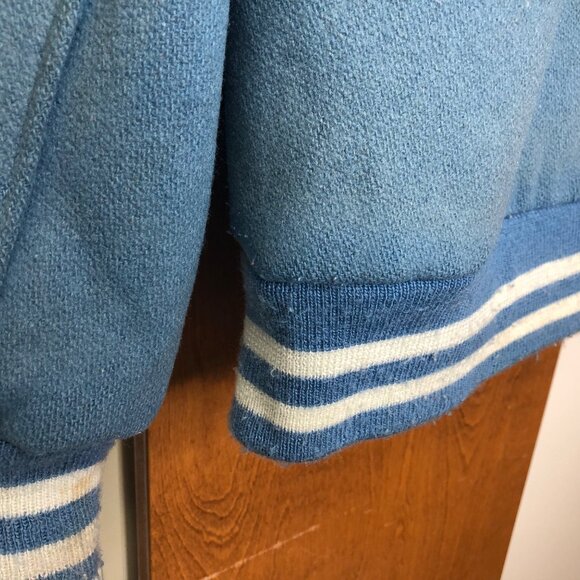 Vintage Letterman Jacket Princeton Jr. High Reversable Halloween Costume Allan - Picture 15 of 16